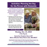 Planning the Day for the Person with Dementia