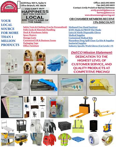 DeECO, your local source for more than 1 million products!