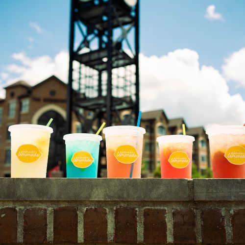 We offer 20 flavors of freshly squeezed lemonade to choose from!