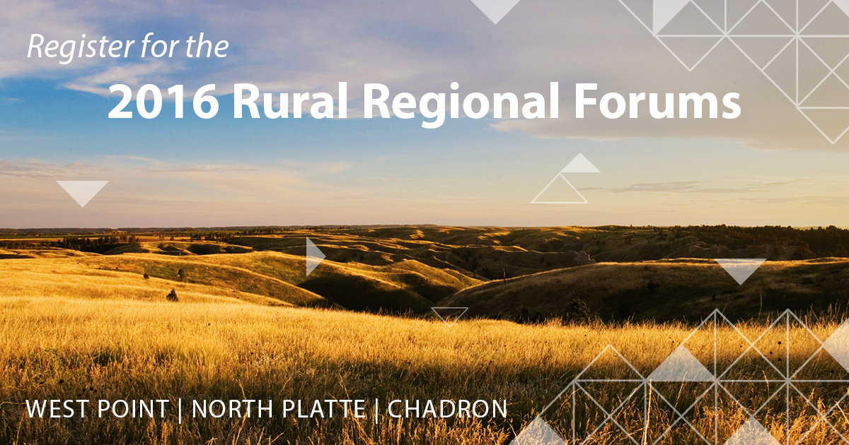 North Platte to Host Rural Futures Institute Rural Regional Forum