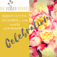 Ribbon Cutting - The Flower Market