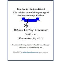 Ribbbon Cutting - Hershey Viaduct