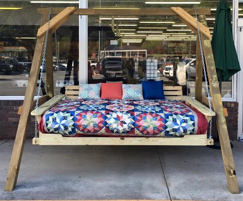 Porch Style Swing Bed