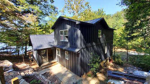 Lake Blue Ridge custom home 