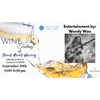 Wine Tasting at Sweet Heart Winery and Performing is Wendy Woo