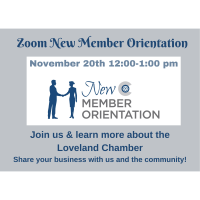 New Member Orientation on Zoom