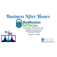 Business After Hours Blue Mountain Self Storage