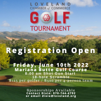 Loveland Chamber 11th Annual Golf Tournament