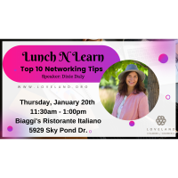 Lunch N Learn Top 10 Networking Tips