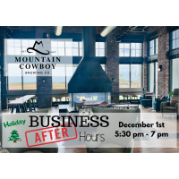Holiday Business After Hours Mountain Cowboy Brewing Company