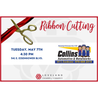 Ribbon Cutting Collins Automotive & Metal Works