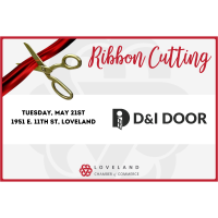Ribbon Cutting D&I Door