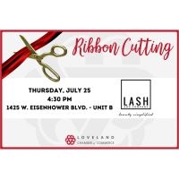 Ribbon Cutting Lash + Company