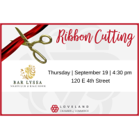 Ribbon Cutting Bar Lyssa