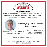 FUEL of Loveland Leveraging Local Leaders - Tom Lucero