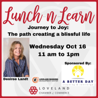 Lunch N Learn- Journey To Joy: The Path Creating a blissful Life