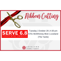 Ribbon Cutting Serve 6.8