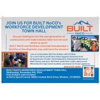 BUILT NoCO Hosts Workforce Development Town Hall to Help Construction Industry Hire High School Students