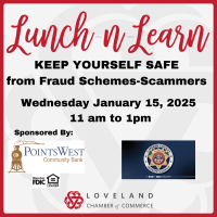 Lunch N Learn- KEEP YOURSELF SAFE from Fraud Schemes-Scammers