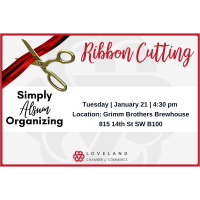 Ribbon Cutting Simply Alsum Organizing