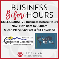 Business Before Hours- COLLABROATIVE with Berthoud Chamber of Commerce
