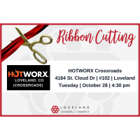 Ribbon Cutting HOTWORX Crossroads
