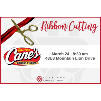 Ribbon Cutting Raising Cane's Chicken Fingers