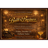 Loveland Chamber Annual Dinner Built by Business