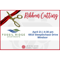 Ribbon Cutting Fossil Ridge Apartments