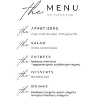 May First Friday Supper Club at Taste Local