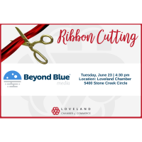Ribbon Cutting Beyond Blue Media