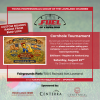 CORN HOLE TOURNAMENT- FUEL