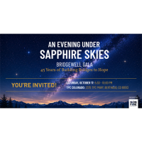 BridgeWell Gala - An Evening Under Sapphire Skies