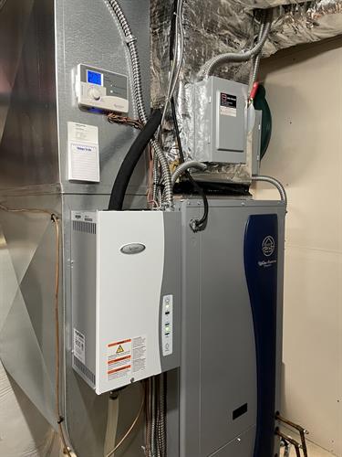 5 Series Waterfurnace Geothermal System with Zoning and a Steam Humidifier