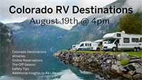 Colorado RV Destinations