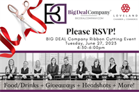 BIG DEAL Company's Ribbon Cutting and Open House Event