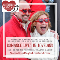 Loveland's Annual Valentine's Day Group Wedding & Vow Renewal Ceremony