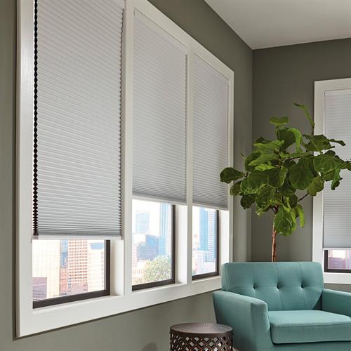 Roller and Cellular shades for improve energy efficiency and light control