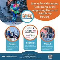 Rope for Hope Benefiting House of Neighborly Service