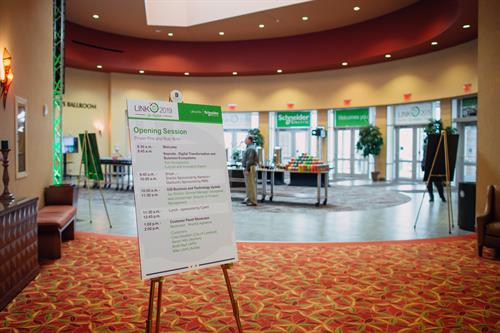 Convention branding of Embassy Suites for Telvent Schneider Electric