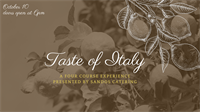 Taste of Italy Dinner Experience