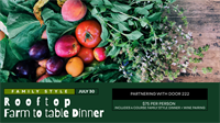 Rooftop Family Style Farm to Table Dinner