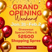 Grand Opening Weekend Celebration - Bob Mills Furniture Schertz