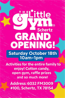 The Little Gym Schertz Celebrates Grand Opening with Community Event