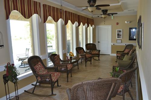 Assisted Living Sun Room 