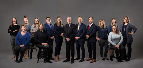 Our entire staff at the firm