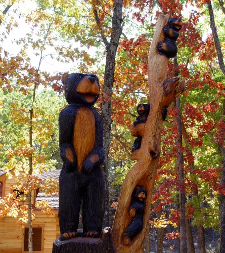 Bear Carvings Abound Bear Carvings Abound
