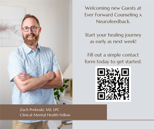 Zach Preboski, LPC, Clinical Mental Health Fellow Zach Preboski, LPC, Clinical Mental Health Fellow