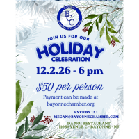 Bayonne Chamber of Commerce 2026 Holiday Celebration