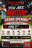 Grand Opening - Soccer 5